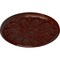 Ekena Millwork Fairfax Ceiling Medallion, Hand-Painted Brushed Mahogany, 29 7/8"OD x 1 3/8"P CM29FABMF - alternate 3